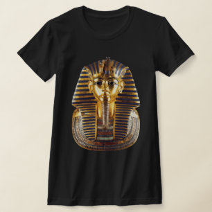 T-shirt Masque d'art de pharaon égyptien doré