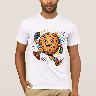T-shirt Masque de bande dessinée de cookie aux pépites de