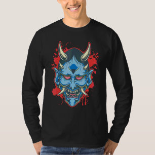 T-shirt Masque de démon Oni Créature mythique maléfique ja