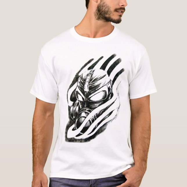 T-shirt Masque de fumée (Devant)