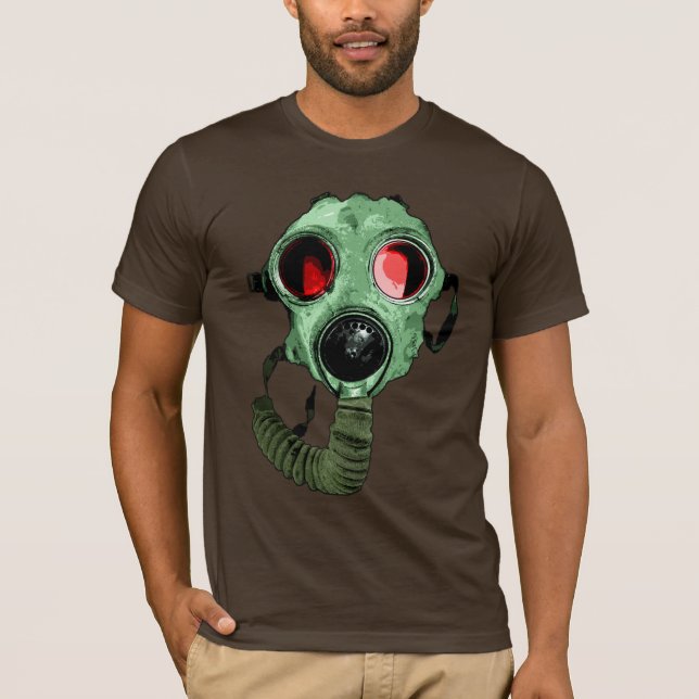 T-shirt Masque de gaz (Devant)