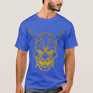 T-shirt Masque de guerrier Samurai, Masque Hannya Oni Japo