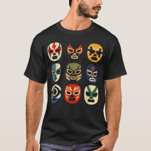 T-shirt Masque de lutte drôle Lucha Libre Lutte Mignon