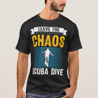 T-shirt Masque de plongée Divers Snorkel Palmes Pour Homme