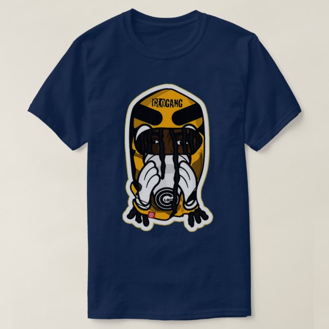 T-shirt Masque de ski Glo gang (Design devant)