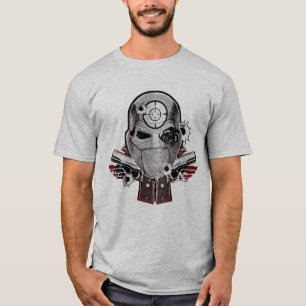 T-shirt Masque du peloton   Deadshot de suicide et art de