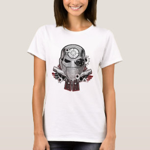 T-shirt Masque du peloton Deadshot de suicide et art de