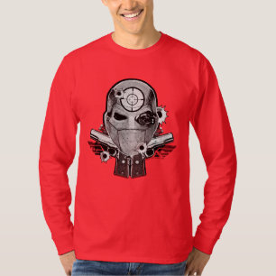 T-shirt Masque du peloton Deadshot de suicide et art de