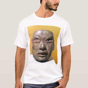 T-shirt Masque funéraire, Olmec, du Mexique