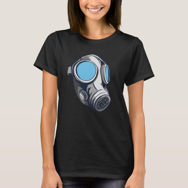 T-shirt Masque gaz (Devant)