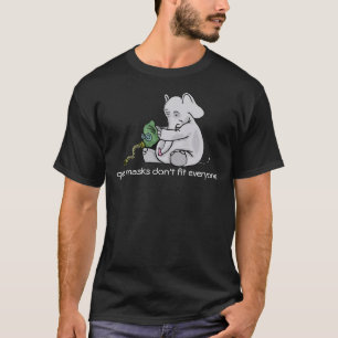 T-shirt Masque gaz éléphant