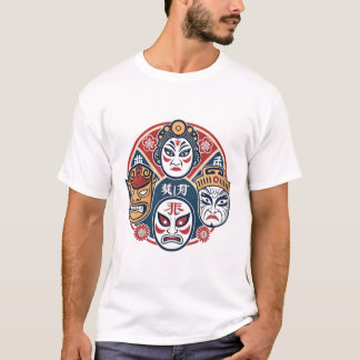 T-SHIRT MASQUE KABUKI