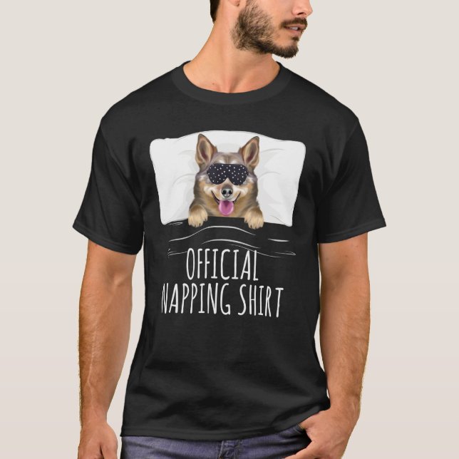 T-shirt Masque noir de sommeil suédois Vallhunt officiel N (Devant)
