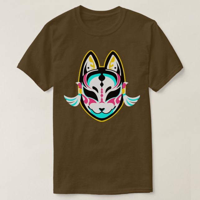 T-shirt Masque Oni Chat (Design devant)