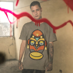 T-shirt Masque Rasta