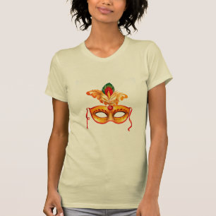 T-shirt Masque royal violet mascarade mardi gras