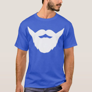 T-shirt Masque Visage Barbe Drôle Masque Visage Drôle