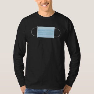 T-shirt Masque Visage Distances Sociales Quarantaine Porte