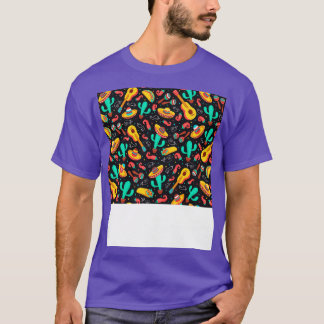 T-shirt Masque Visage mexicain mignon