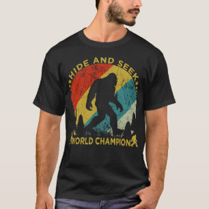 T-shirt Masquer Et Chercher Champion Du Monde