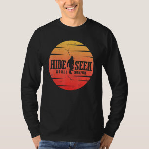 T-shirt Masquer Et Chercher Champion Du Monde Big