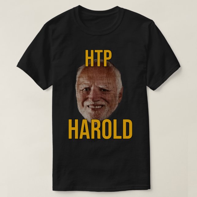 T-shirt Masquer La Douleur Harold 2 (Design devant)