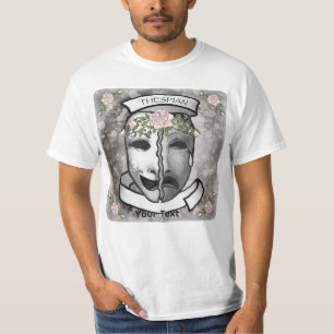 T-shirt Masques de demi-acteur
