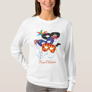 T-shirt Masques de mardi gras, la Nouvelle-Orléans