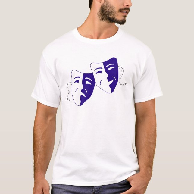 T-shirt Masques de théâtre (Devant)