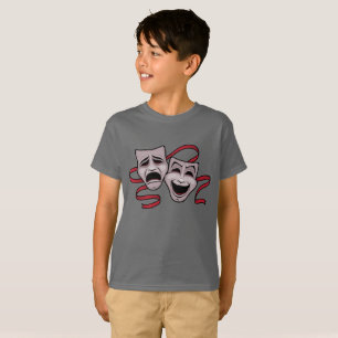 T-shirt Masques De Théâtre Comédie Et Tragédie