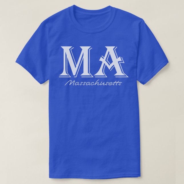 T-shirt Massachusetts (Design devant)
