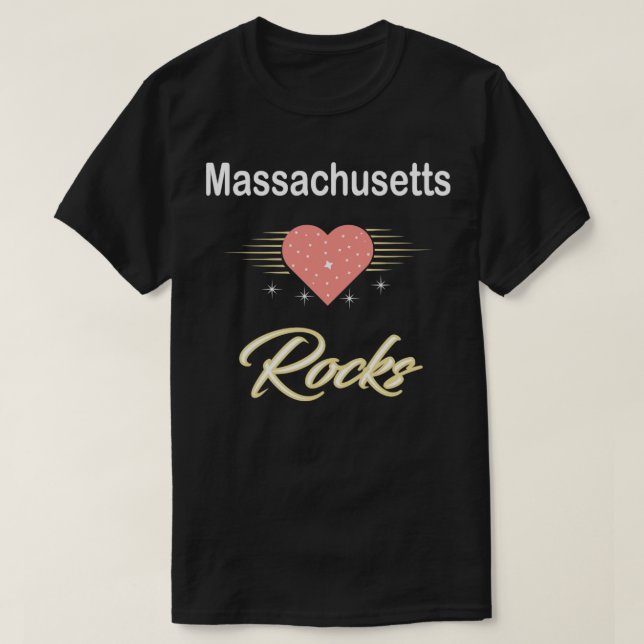 T-shirt Massachusetts1 (Design devant)
