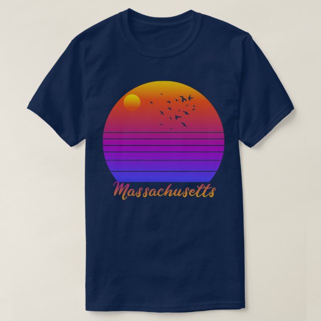 T-shirt Massachusetts25 (Design devant)