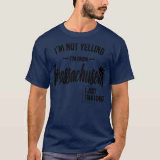 T-shirt Massachusetts aux Etats-Unis