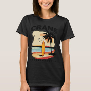 T-shirt Massachusetts Crane Surf Hommes Femmes