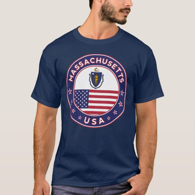 T-shirt Massachusetts, Massachusetts t-shirt, legging (Devant)