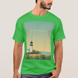 T-shirt Massachusetts surdimensionné