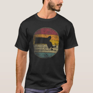 T-shirt Massachusetts Vintage style rétro déprimé Silho