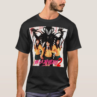 T-shirt Massacre de nuit Psycho 2 (Version K-Pop)