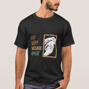 T-shirt Massage Thérapie de routine Massage Thérapiste