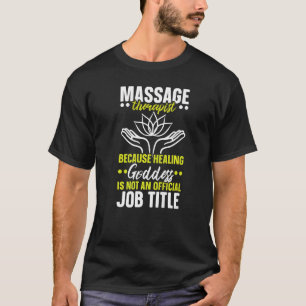 T-shirt Massage Thérapie musculaire Relaxation Spa 2
