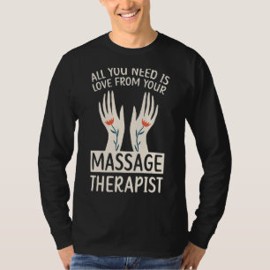 T-shirt Massage Thérapie Musculaire Relaxation Spa Lm