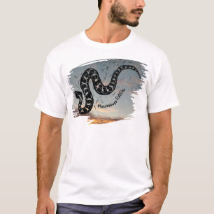 T-shirt Massasauga Rattle Snake Medicine nommé au coucher