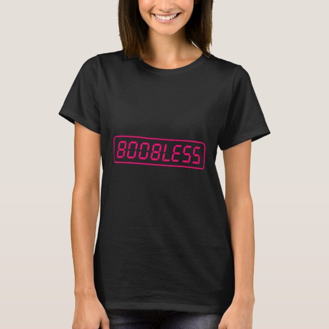 T-shirt Mastectomie sans seins Funky Chirurgie mammaire Ca (Devant)