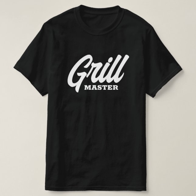 T-shirt Master BBQ Grill pour hommes (Design devant)