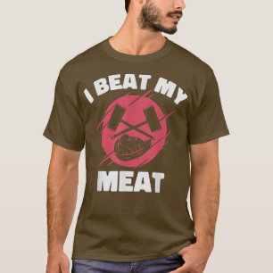 T-shirt Master Boucher Chef Cuisine Cuisine Cuisine Viande