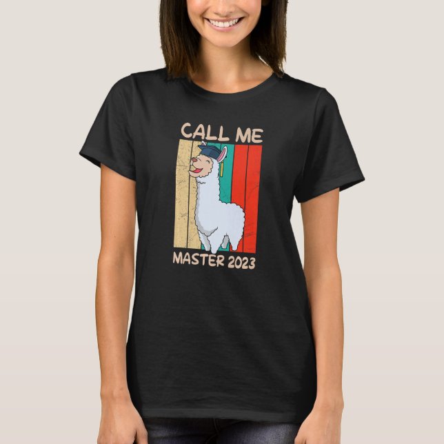 T-shirt Master degree 2023 (Devant)