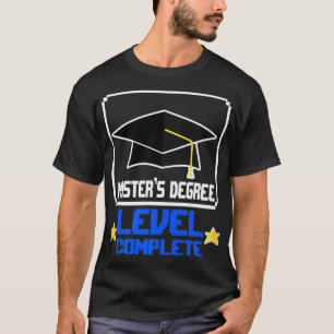 T-shirt Master Diplôme Vidéo Jeu Joueur MSW Soci