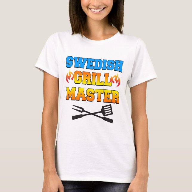 T-shirt Master Grill suédois (Devant)