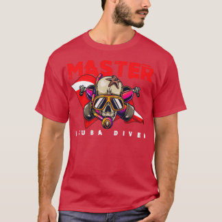 T-shirt Master Scuba Diver plongeur plongée cadeau